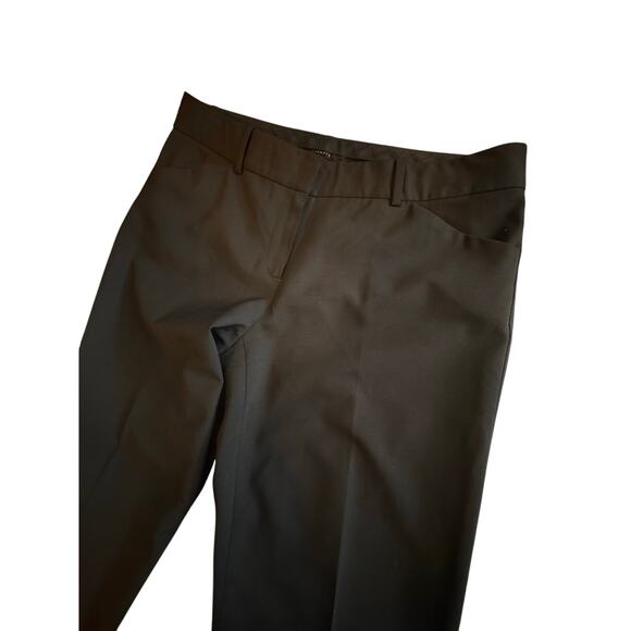 Theory Women’s Black Classic Wool Blend Straight Leg Dress Pants Size 8 - Picture 8 of 12